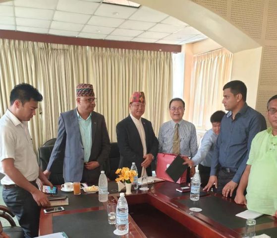 大統生技集團高層至尼泊爾會談建廠合作